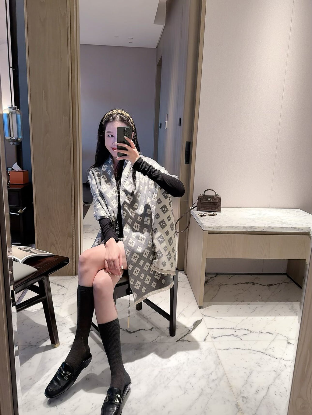 W1R106F54 Fashion Winter Scarves