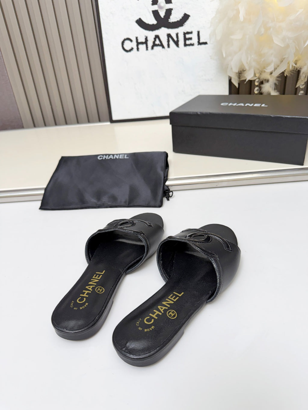 ZPX76C6 Fashion high-quality leather slippers