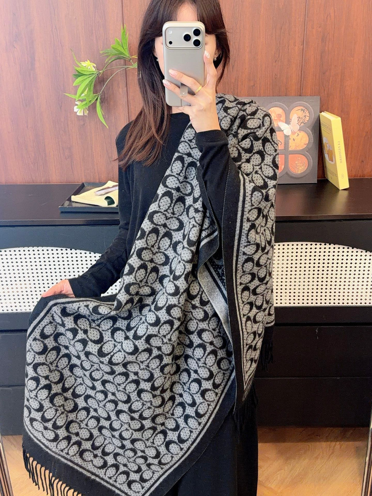 W1R86A56 Fashion Winter Scarves