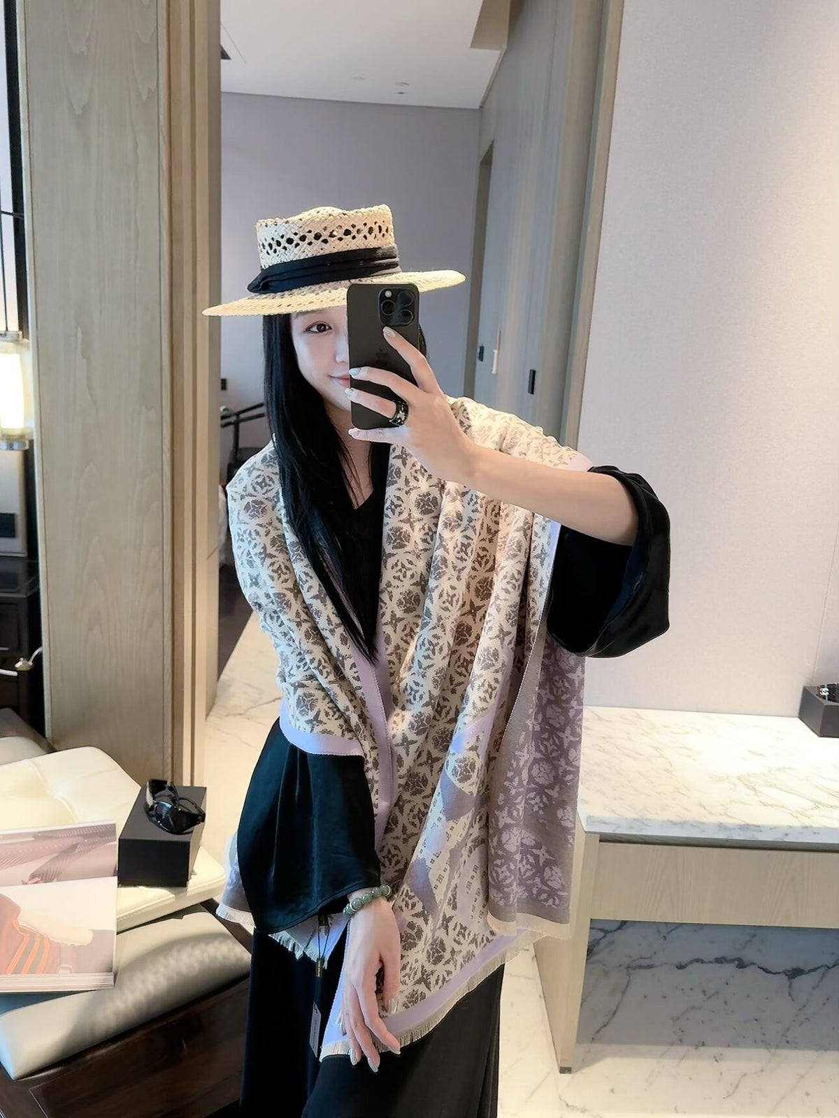W1R106E35 Fashion Winter Scarves