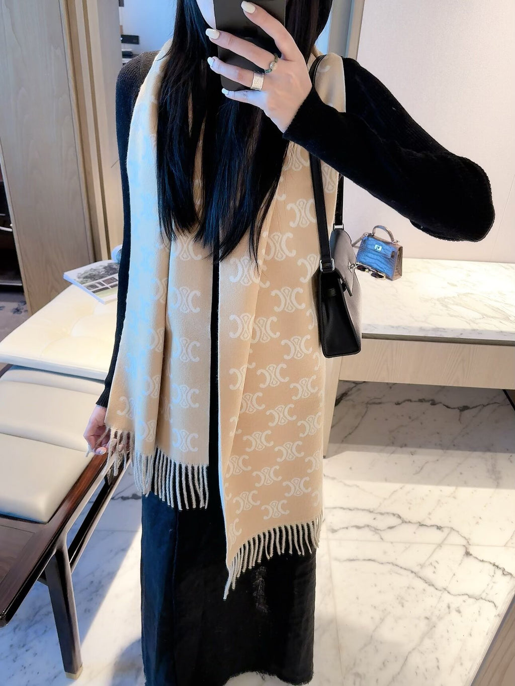 W1R86N95 Fashion Winter Scarves