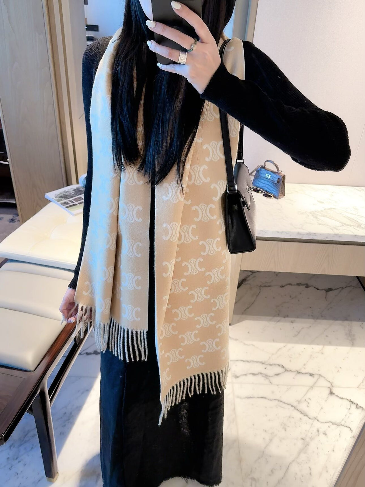 W1R86N95 Popular Winter Scarves