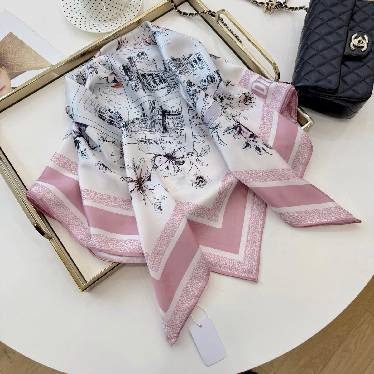 136ND21W Popular Silk Scarve