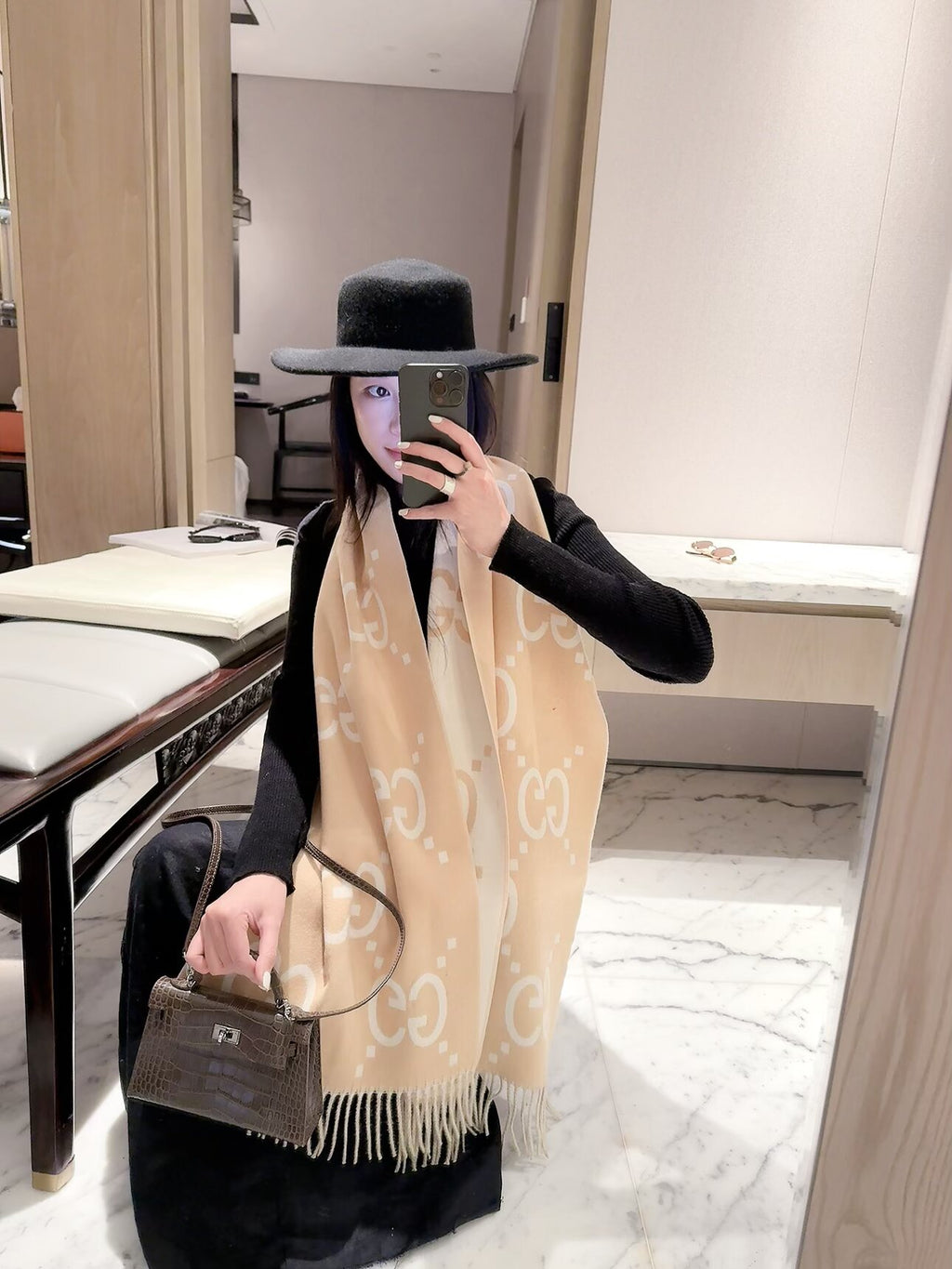 W1R86B96 Fashion Winter Scarves
