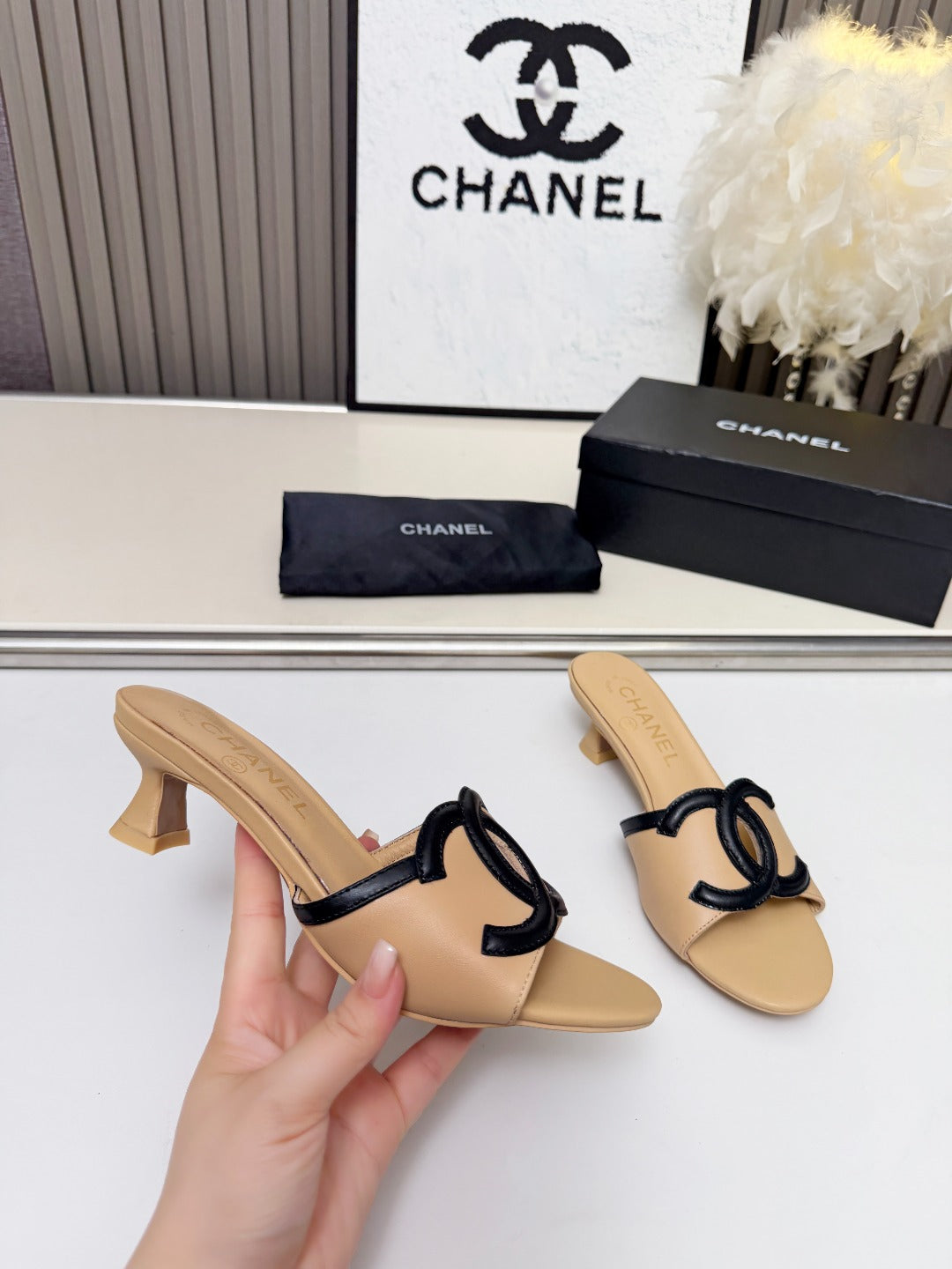 ZPX76C4 Fashion high-quality leather slippers