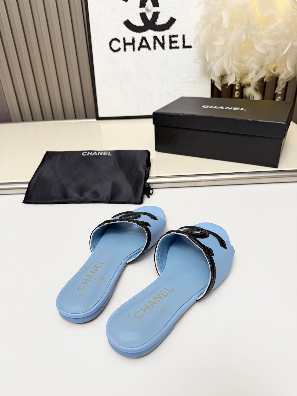 ZPX76C6 Fashion high-quality leather slippers