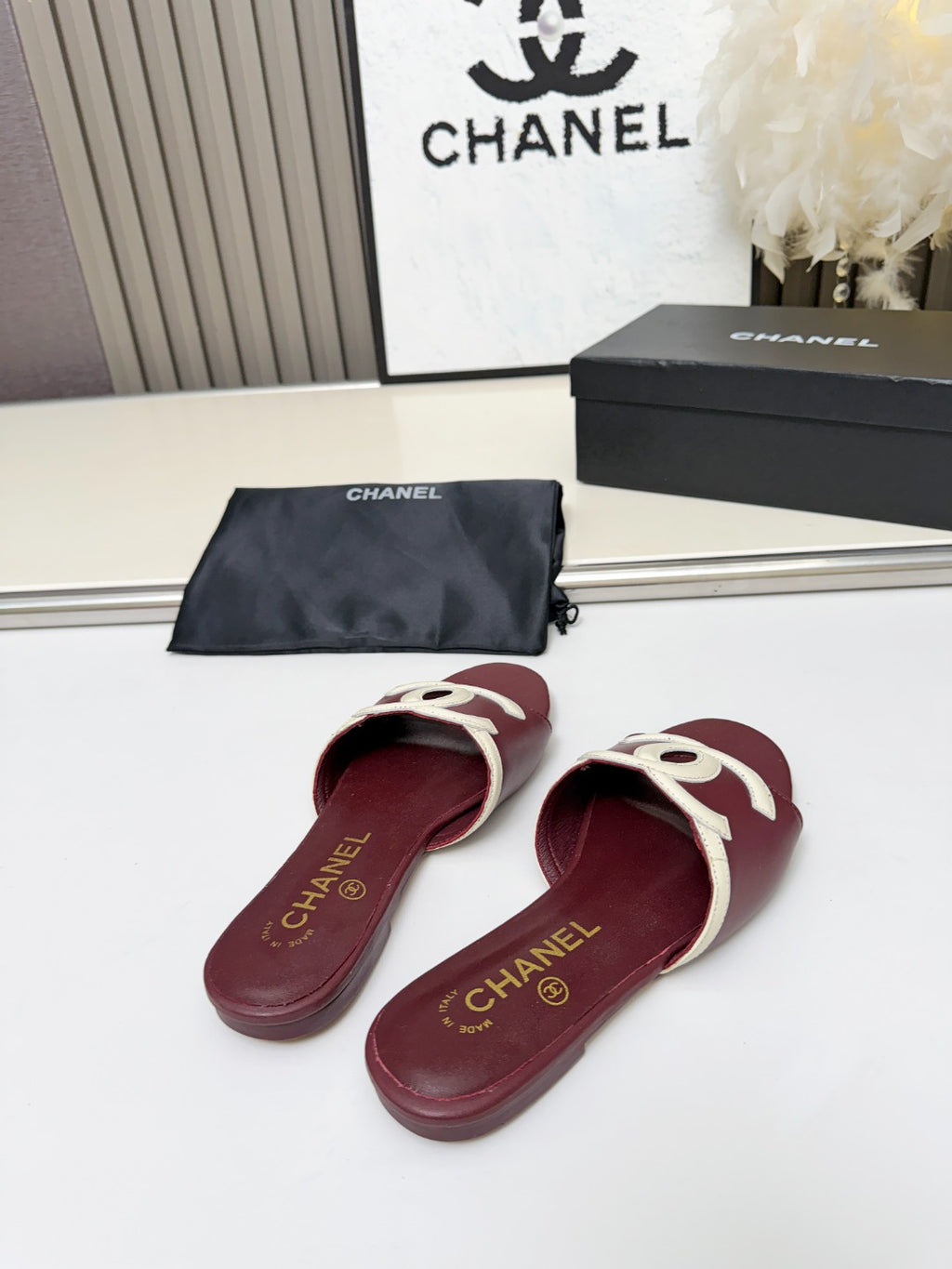 ZPX76C6 Fashion high-quality leather slippers