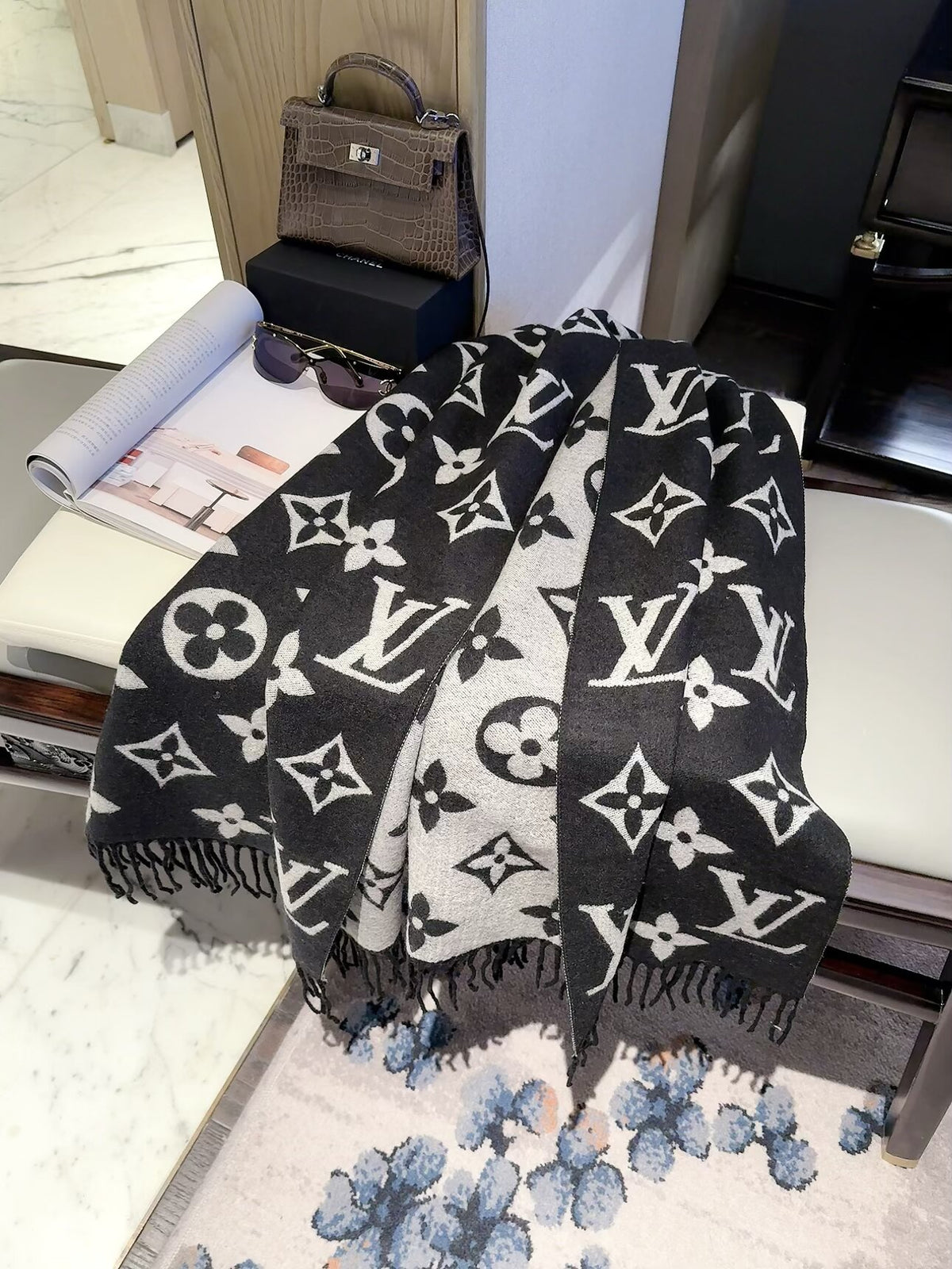 W1R96E126 Popular Winter Scarves