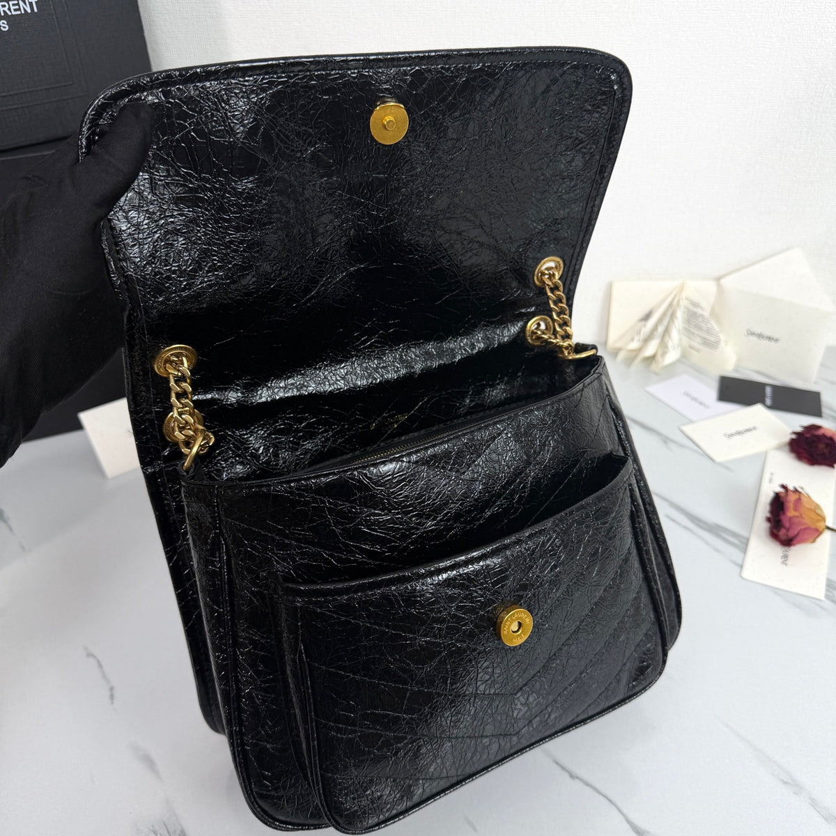 136PSL19B Popular leather bag