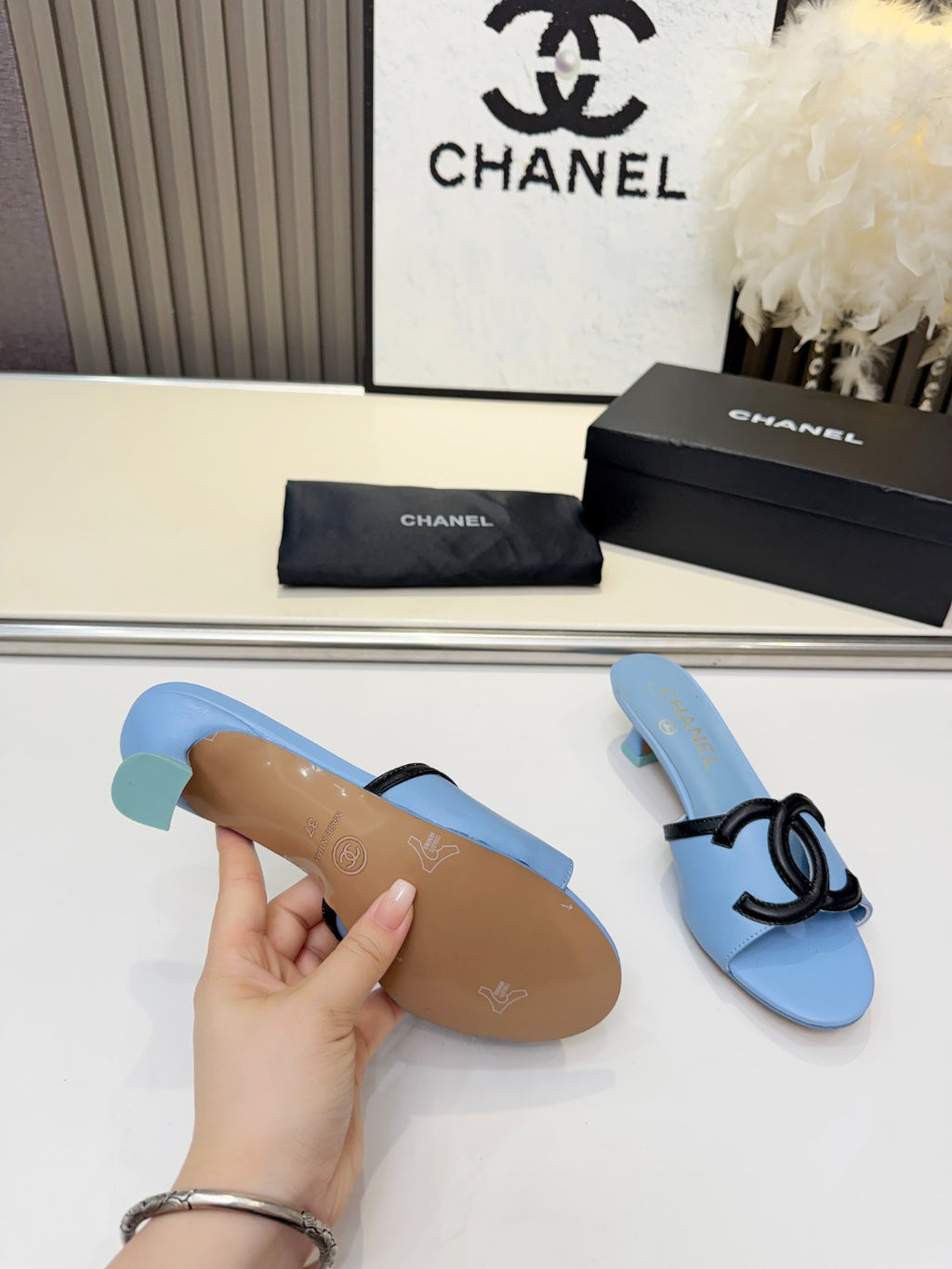 ZPX76C5 Fashion high-quality leather slippers