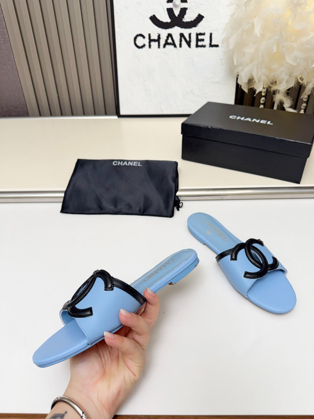 ZPX76C6 Fashion high-quality leather slippers