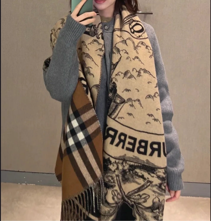 W1R86R38 Fashion Winter Scarves