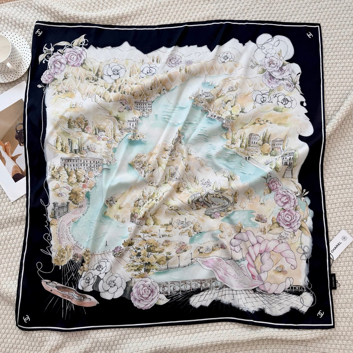 136NC15W Popular Silk Scarve