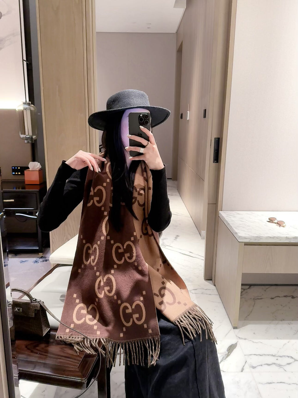 W1R86B96 Popular Winter Scarves