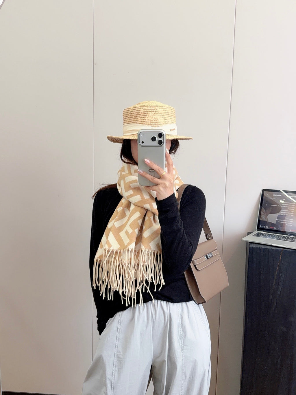 W1R86F58 Fashion Winter Scarves