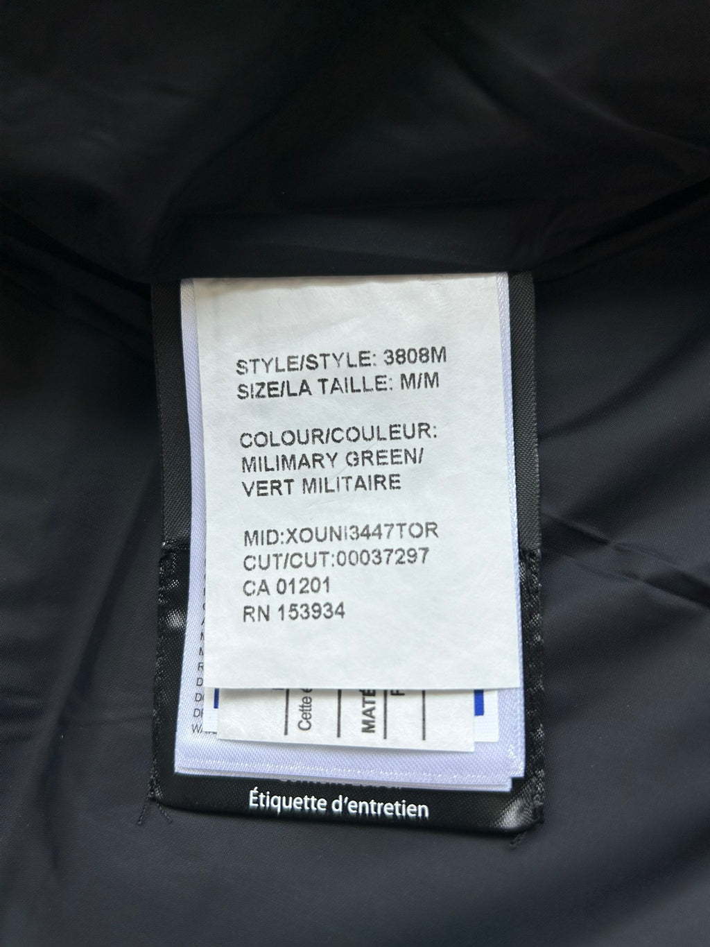 U3R106A13 Fashion down jacket