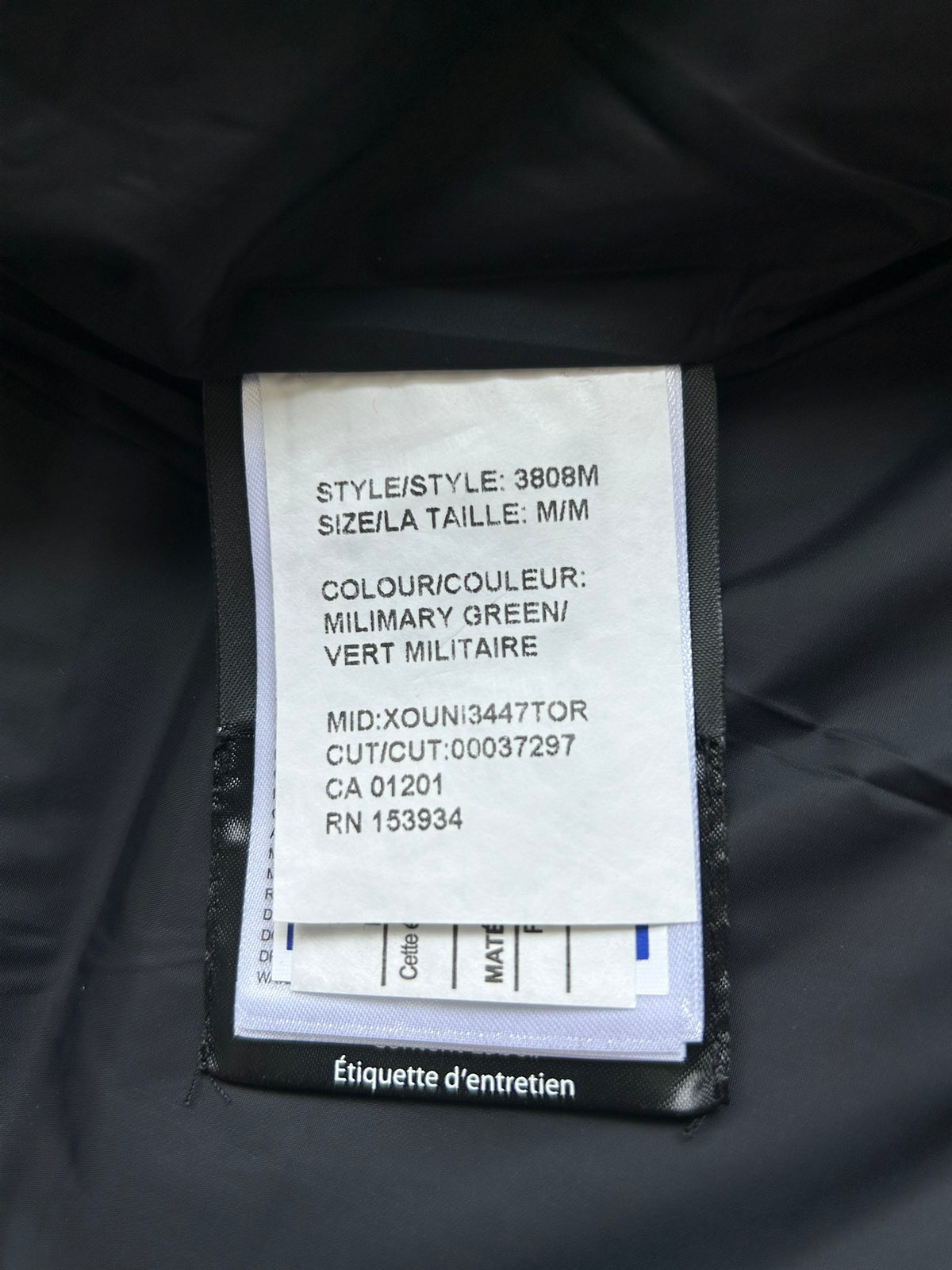U3R106A13 Fashion down jacket