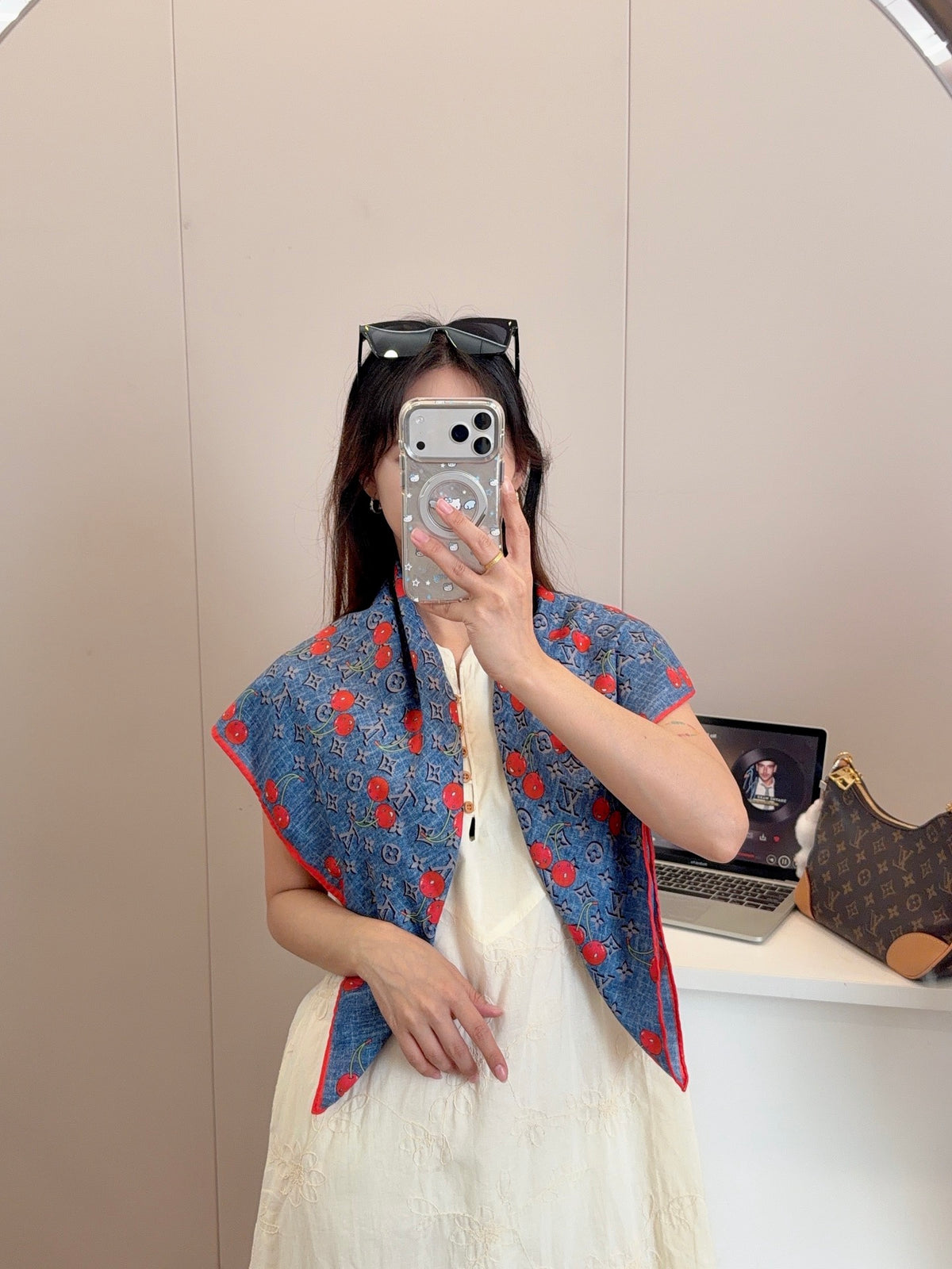 136NE31W Popular Silk Scarve