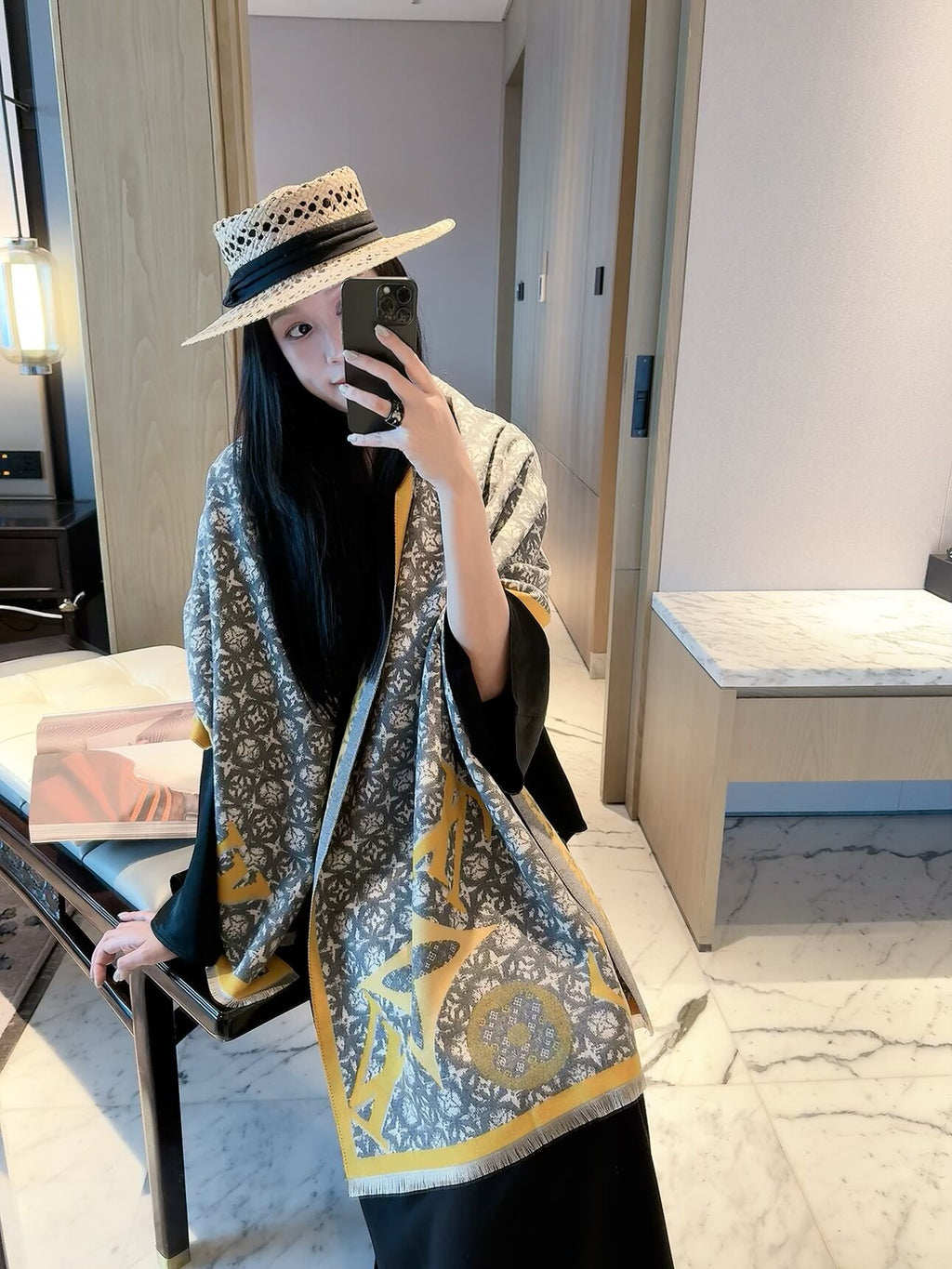 W1R106E35 Fashion Winter Scarves