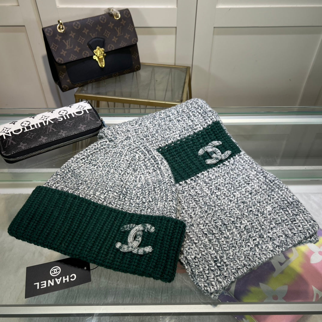 M1R96C8 Fashion Hat and scarf set