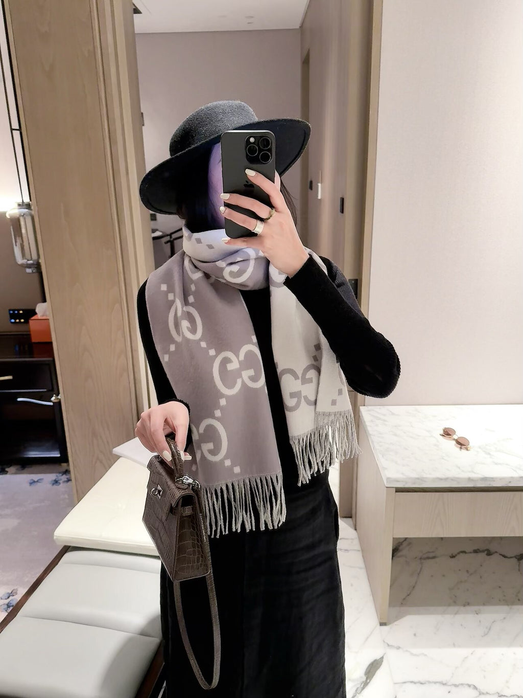 W1R86B96 Popular Winter Scarves