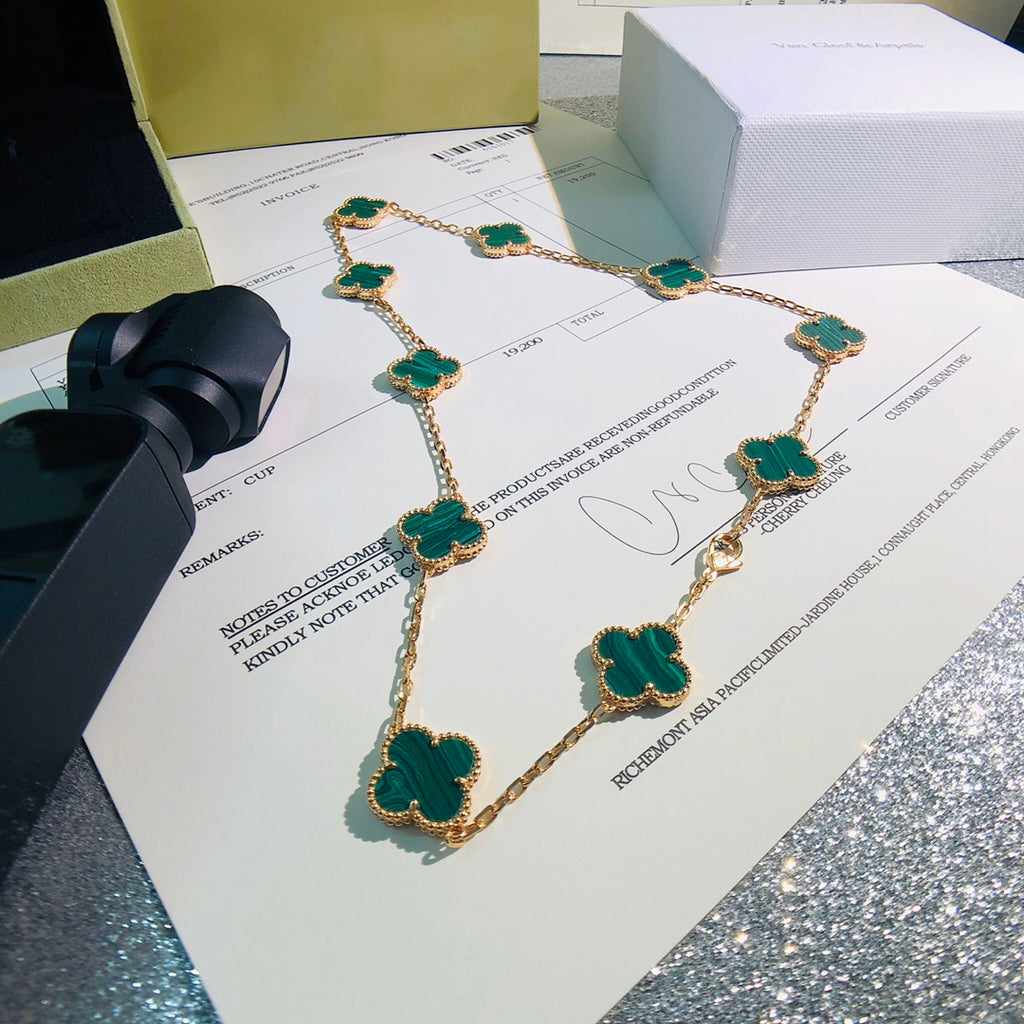 5XVA181X Popular 10 flowers necklaces