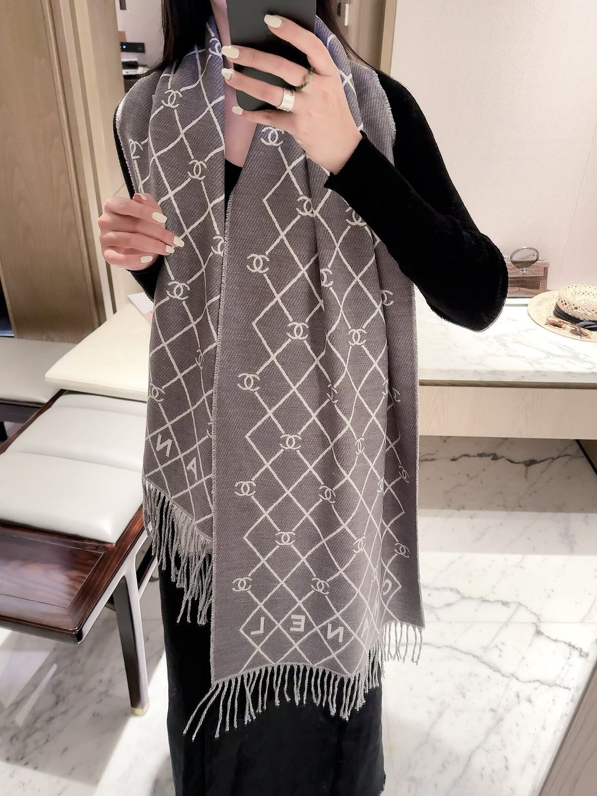 W1R86C90 Fashion Winter Scarves